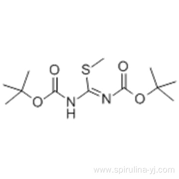 Carbamic acid,N-[[[(1,1-dimethylethoxy)carbonyl]amino](methylthio)methylene]-,1,1-dimethylethyl ester CAS 107819-90-9